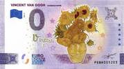 0 Euro 0 Euro biljet Nederland 2022 - Vincent van Gogh III Zonnebloemen (editie 2023) KLEUR -