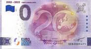 0 Euro 0 Euro biljet Italië 2022 - 2002-2022 I Venti Anni Dell'Euro -