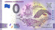 0 Euro 0 Euro biljet Slowakije 2021 - Legenda o Cypriánovi -