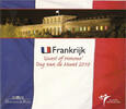 Dag van de Munt-set Guest of Honour Frankrijk 2010 -