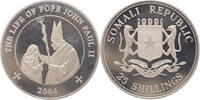 25 Shilling Somalia 25 Shilling 2004 Johannes Paulus blessing Mother Theresa cuni -