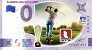 0 Euro 0 Euro biljet Duitsland 2024 - Bundesliga Golf Cup KLEUR -