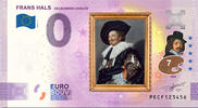 0 Euro 0 Euro biljet Nederland 2024 - 7 Frans Hals De lachende Cavalier - KLEUR -