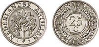 25 Cent 25 Cent oranjetak nbs Nederlandse Antillen jaar 2010 -