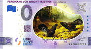 0 Euro 0 Euro biljet Finland 2023 - Ferdinand von Wright KLEUR -
