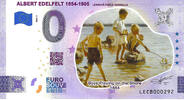 0 Euro 0 Euro biljet Finland 2023 - Albert Edelfelt KLEUR -