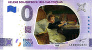 0 Euro 0 Euro biljet Finland 2022 - Hele Schjerfbeck KLEUR -