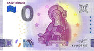 0 Euro 0 Euro biljet Ierland 2024 - Saint Brigid -