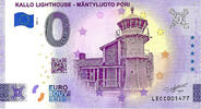 0 Euro 0 Euro biljet Finland 2023 - Kallo Lighthouse - Mantyluoto Pori -