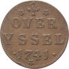 Duit Overijssel Duit 1741 -
