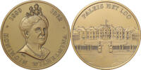 Penning Penning brons Wilhelmina 1880-1962 -