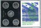 Fryslan Skutsje 1983 Penningset van 5 -