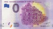  0 Euro 0 Euro biljet Iraq 2019 - Hanging Gardens of Babylon  33.05 元 含税 ＋  246.83 元 运费
