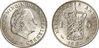 1 Gulden 1 Gulden Juliana zilver Nederlandse Antillen jaar 1964 -