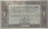 Danish West Indies 10 Dalere -