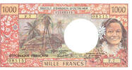 Tahiti 1000 francs -