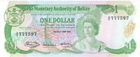 Belize $1 -