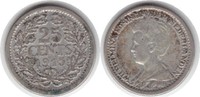 Niederlande 25 Cents Wilhelmina I. 1890-1948 -