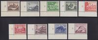 Deutsches Reich corner stamps -