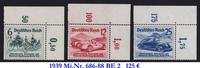 Deutsches Reich corner stamps -