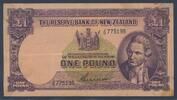 New Zealand 1 Pfund Pi. 159b 'James Cook & Endeavour' One Pound Us. Wilson -