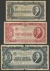 Russland 1, 3 und 10 Cherv. 1937 Wl. Ilj. Lenin Banknotenserie mit 3 Nom... 200.81 元 含税 ＋  50.20 元 运费