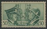 Deutsches Reich/Italien 50 Cent. Propagandafälschung 'Hitler & Mussolini - Zwei Völker Ein Krieg' -