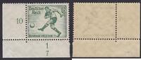 Deutsches Reich 6 Pfg. Sommerolympiade Berlin Fußballspieler mit Formnummer 7 -