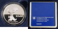 Schweiz 20 Fr 'Globi' von Robert Lips im Originaletui mit Zertifikat -
