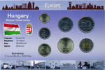 Hungary Set of circulation coins -