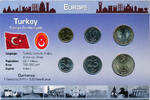Turkey Set of circulation coins -