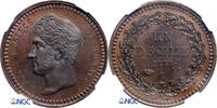 Monaco 10 Centimes (Decime) Copper Pattern E.ROGAT -