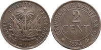 Haiti, Republic 2 Centimes 1894 A ss 125.51 元 含税 ＋  125.51 元 运费