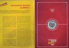 Brasilien 25 Dollars BRASILIEN WM 2014 Medaille original -