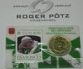 VATIKAN 50 Cent und 95 Cent 50 Cent 2016 Stamp und Coincard Nummer 10 -