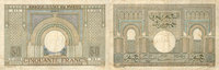 ANCIENT FRENCH COLONIES 50 francs Banque d'Etat du Maroc. Billet. -