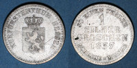 GERMANY before 1870 Hesse-Cassel. Frédéric Guillaume (1847-1866). 1 gorschen -