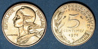 FRENCH MODERN COINS 5 centimes 5e république (1959- ). Marianne -