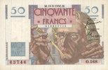 NOTES OF THE BANQUE DE FRANCE 50 francs Banque de France. Billet. Le Verrier, -