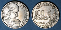 FRENCH MODERN COINS 100 francs 4e république (1947-1959). Cochet -