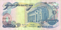 OTHER FOREIGN NOTES Vietnam du Sud. Banque Nationale du Vietnam. 100 dong -