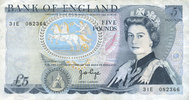 OTHER FOREIGN NOTES 5 livres Grande Bretagne. -