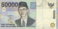 OTHER FOREIGN NOTES Indonésie. 50 000 roupies -