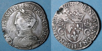 FRENCH ROYAL COINS Teston Charles IX (1560-1574). 1er type. La Rochelle -