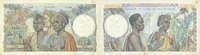 ANCIENT FRENCH COLONIES Afrique Occidentale Française. Banque de l'Afrique Occidentale. Billet. 5000 F type SPECIMEN -