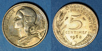 FRENCH MODERN COINS 5 centimes 5e république (1959- ). Marianne -