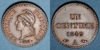 FRENCH MODERN COINS 1 centime 1849 A 2e république (1848-1852). Presque ... 125.51 元 含税 ＋  79.07 元 运费