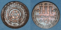 GERMANY before 1870 3 pfennig Osnabruck. Ville. -