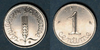 FRENCH MODERN COINS 1 centime 5e république (1959- /). épi -