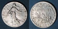 FRENCH MODERN COINS 50 centimes 3e république (1870-1940). Semeuse -